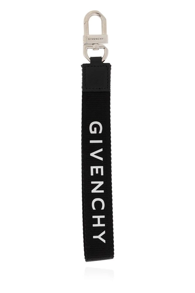 Givenchy Givenchy Logo Printed Wristlet Keyring 1