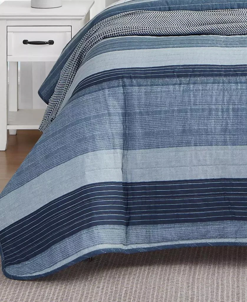 Nautica Ridgeport Reversible 2 Piece Quilt Set 3