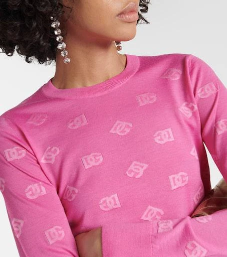 Dolce 
Gabbana Wool and silk jacquard sweater 5