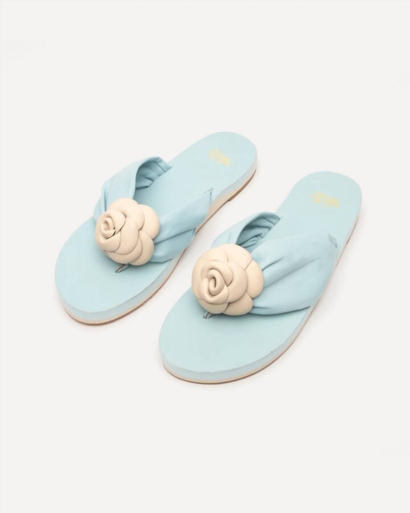 Frances Valentine Frances Valentine - Women's Magnolia Thong Flower Sandals