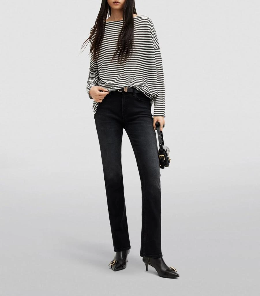 ALL SAINTS Striped Rita T-Shirt 2