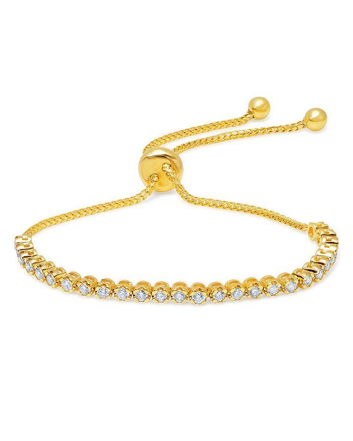 Graziela Gems Gems 18K Gold Diamond Bolo Bracelet Collection