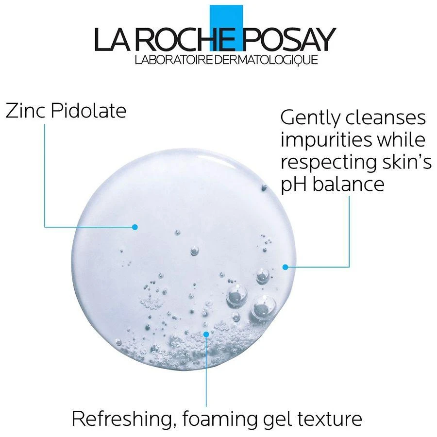 La Roche Posay Effaclar Purifying Foaming Gel Face Wash for Oily Skin 3