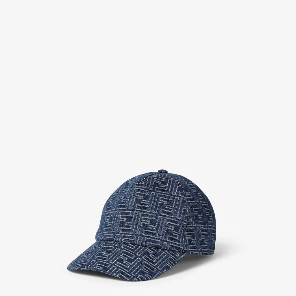 Fendi Fendi Denim Trucker Cap Ff 1
