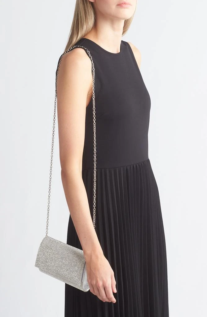 Jessica McClintock Alexis Rhinestone Crossbody Clutch 2