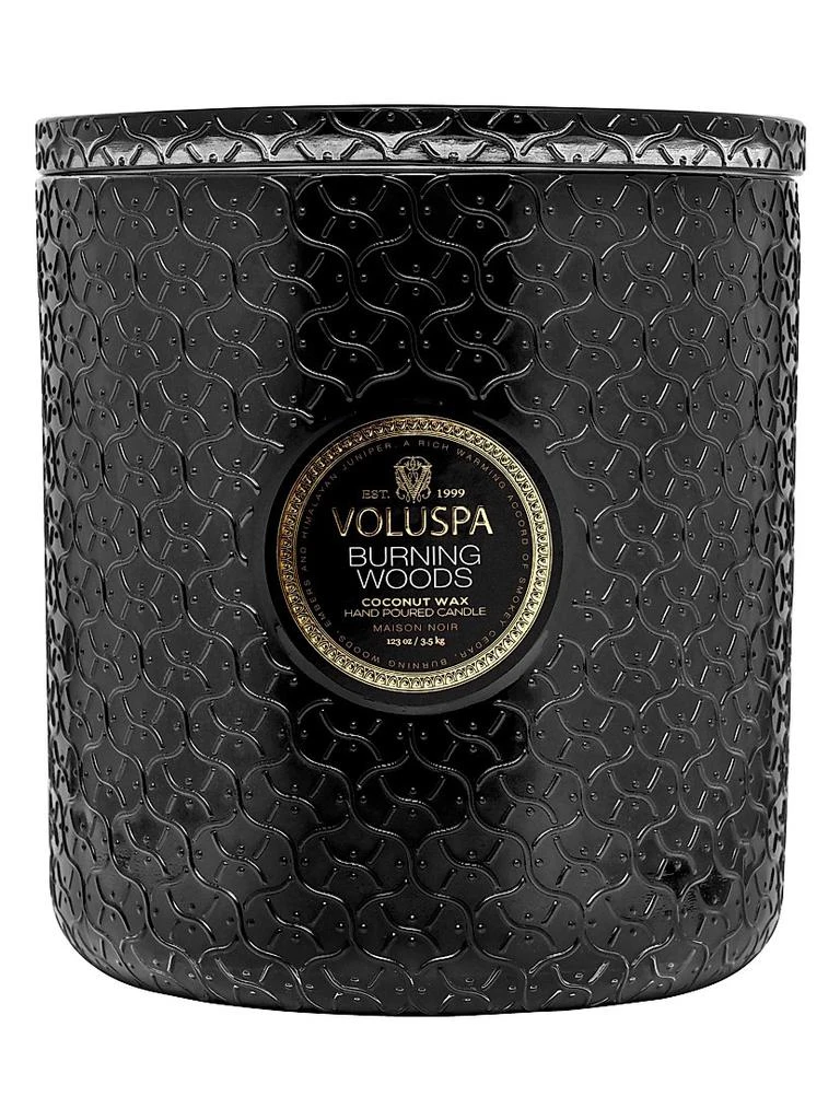 Voluspa Maison Burning Woods 5-Wick Hearth Candle 1