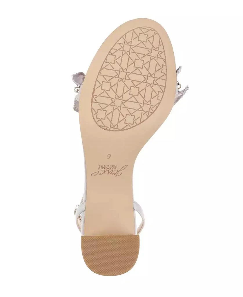 Badgley Mischka Women's Desirie Block Heel Evening Sandals 5