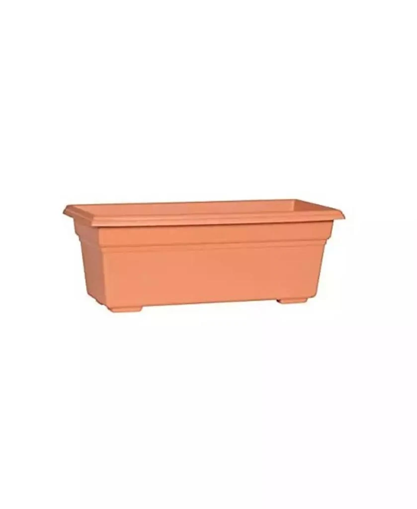 Novelty Manufacturing Countryside Flower Box, Terra Cotta Color, 17.5"