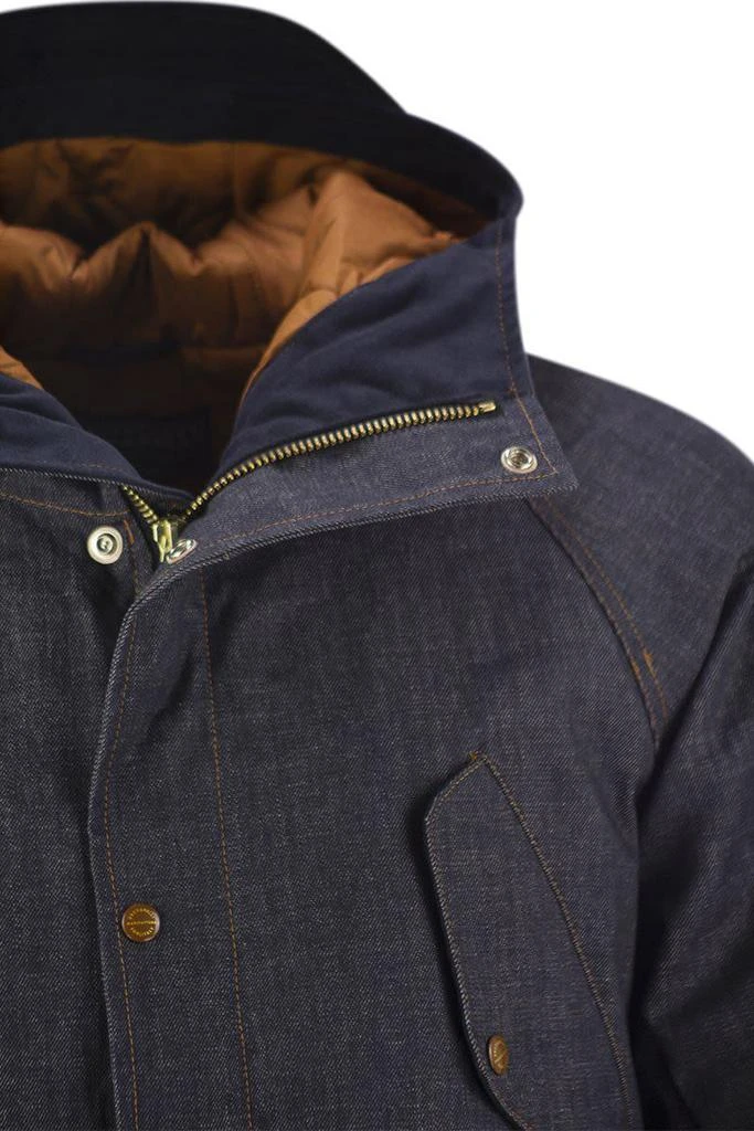MANIFATTURA CECCARELLI Manifattura Ceccarelli New Fisherman Denim - Hooded Parka In Denim Fabric 4