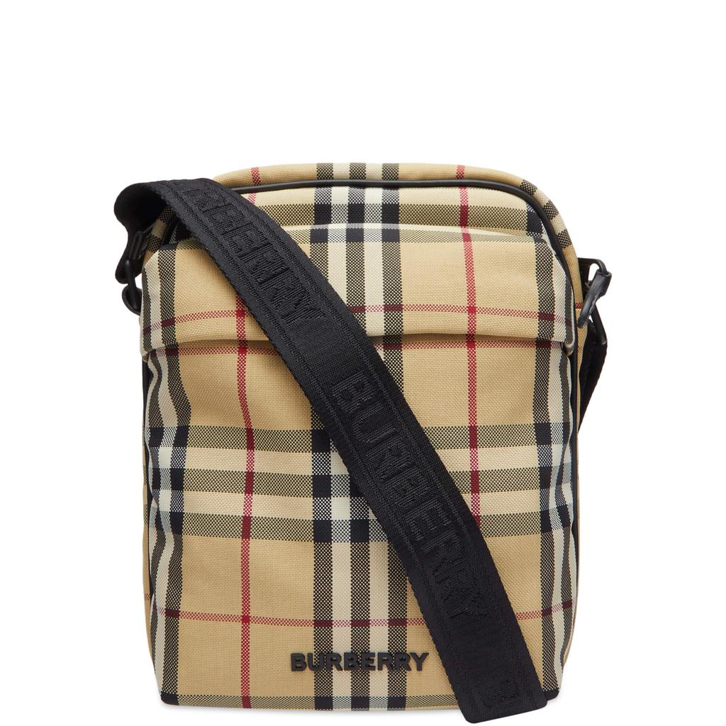 BURBERRY チェック フリツ フリンシ ミニ スカト 【関税込】 Burberry Burberry Freddie Check Cross Body Bag - Shoulder