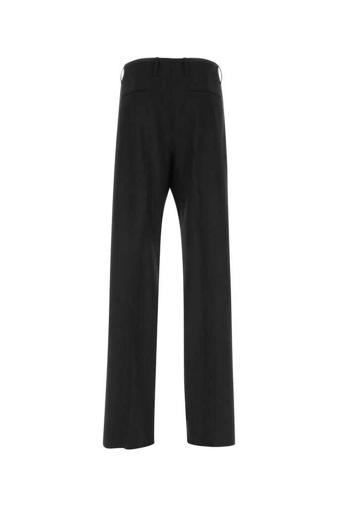 Versace Black stretch wool pant