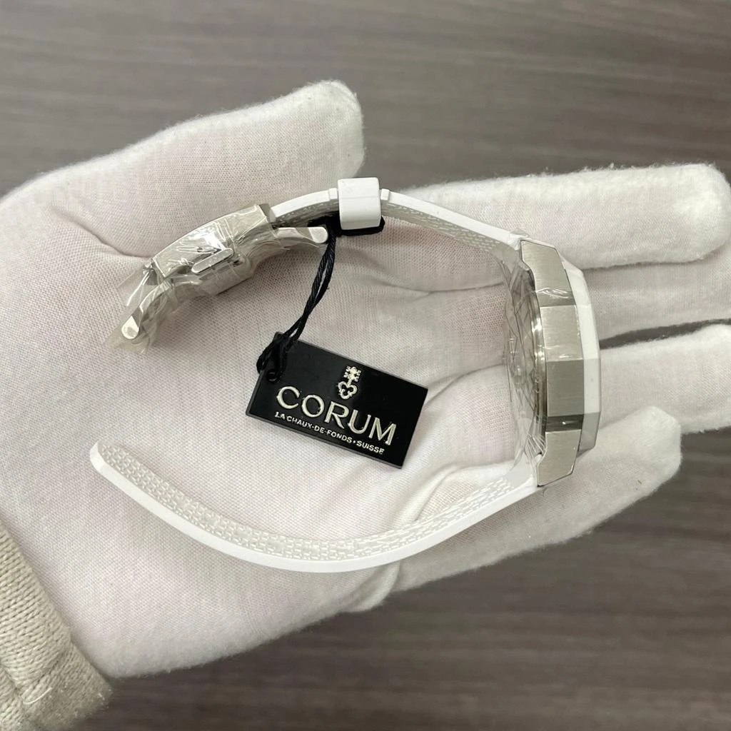 Corum Corum Admiral's Cup Competition 40 Chronograph Stainless Steel Diamond Automatic Watch A984/01022 5