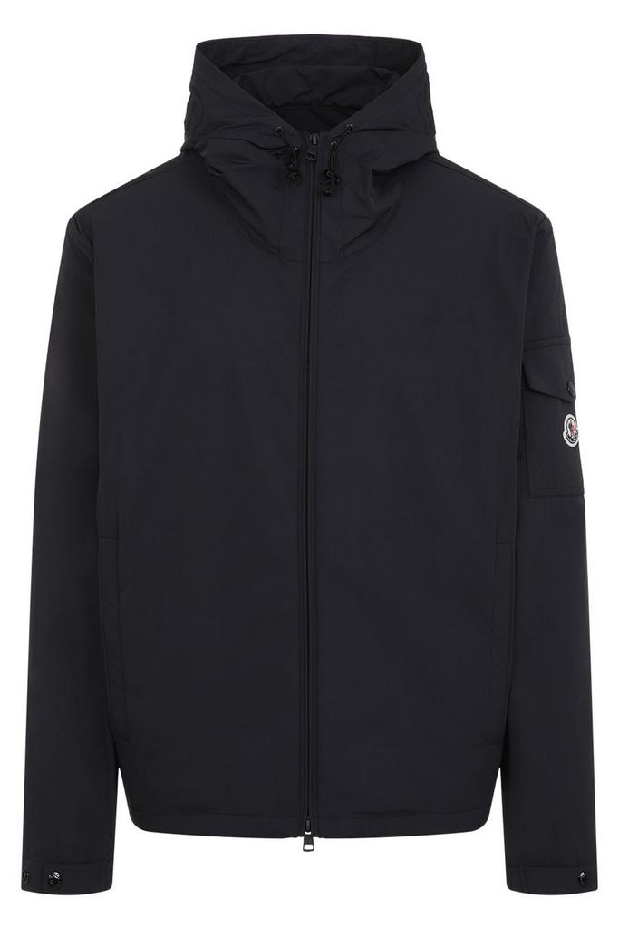 Moncler Logo Patch Hooded Jacket – On Sale Now with Up to 33% Off