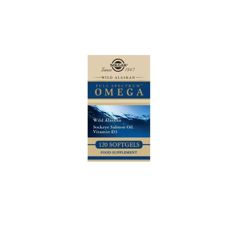 Solgar Solgar - Wild Alaskan Full Spectrum Omega (120Softgel) 1