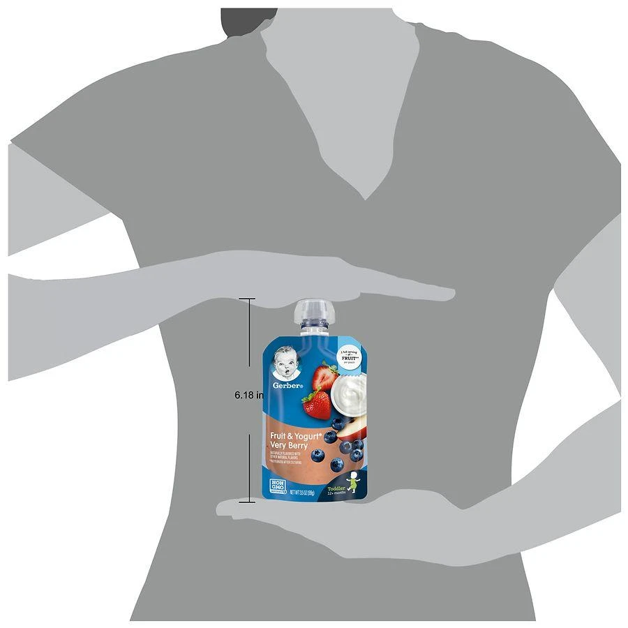Gerber Fruit and Yogurt Very Berry 6