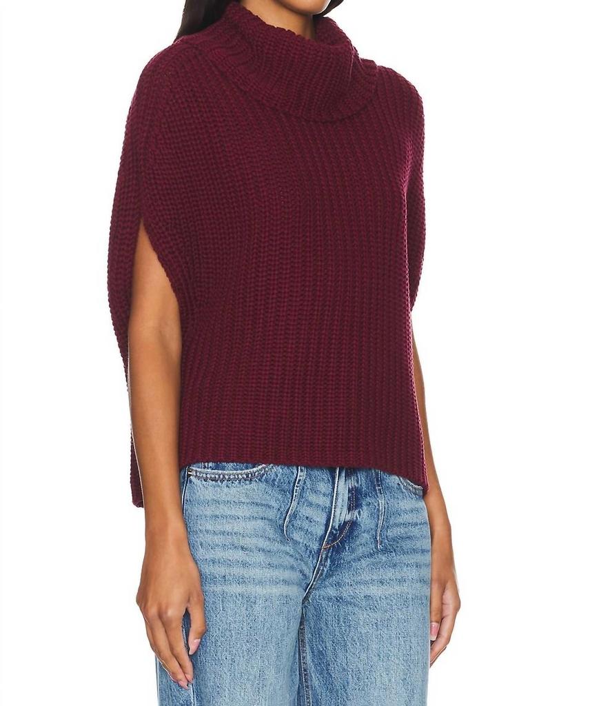 525 America 525 America - Senna Sleeveless Turtleneck Sweater