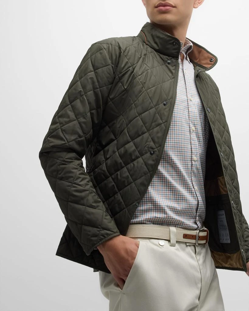 Peter Millar Men's Suffolk Quilted Coat 6