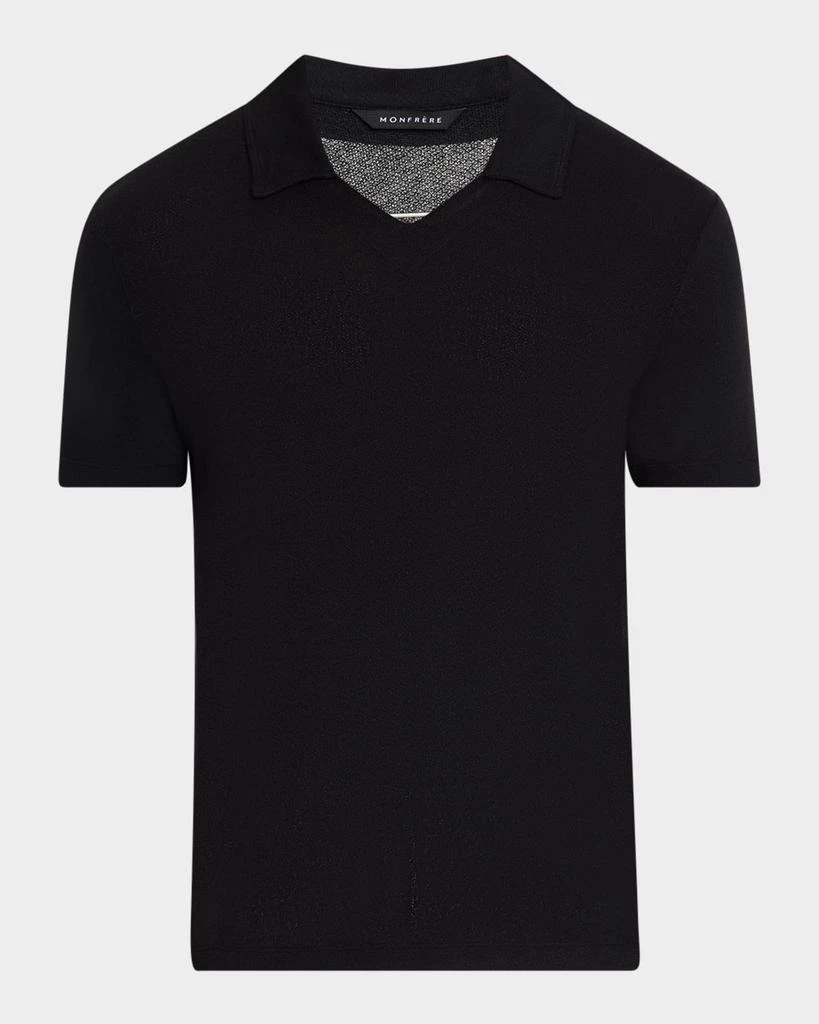 MONFRÈRE Men's Bond V-Neck Polo Shirt 1