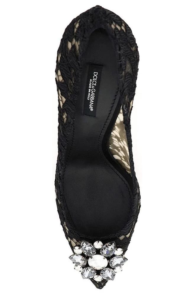 Dolce 
Gabbana Dolce 
Gabbana Taormina Lace Embellished Pumps 3