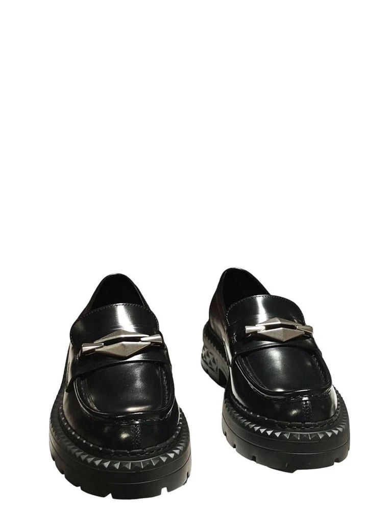 Jimmy Choo Jimmy Choo Black Box Calfskin Loafers 2