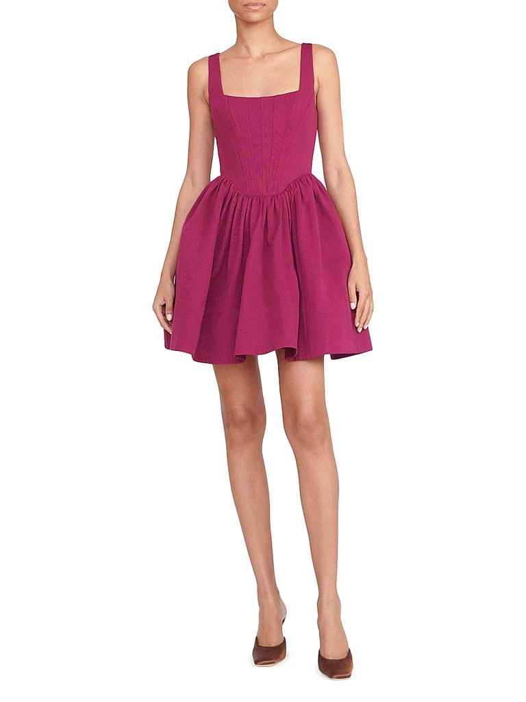 Staud Landscape Corset Minidress 2