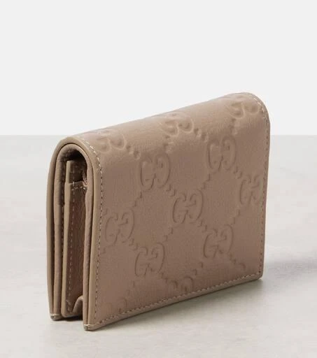 Gucci GG Mini debossed leather wallet 3