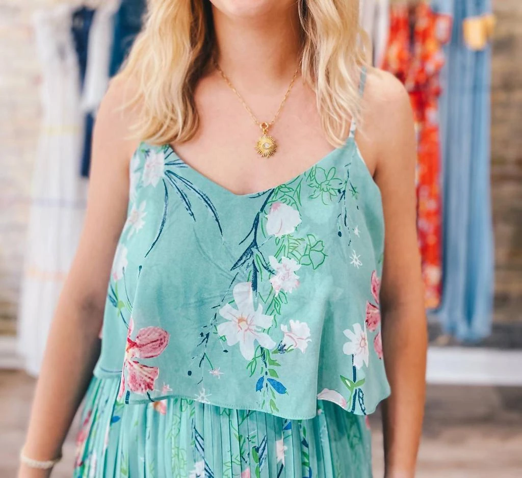 Papillon Papillon - Floral Pleated Dress 5