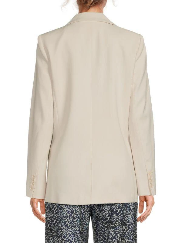 Tanya Taylor Lewis Fringe Trim Blazer 2
