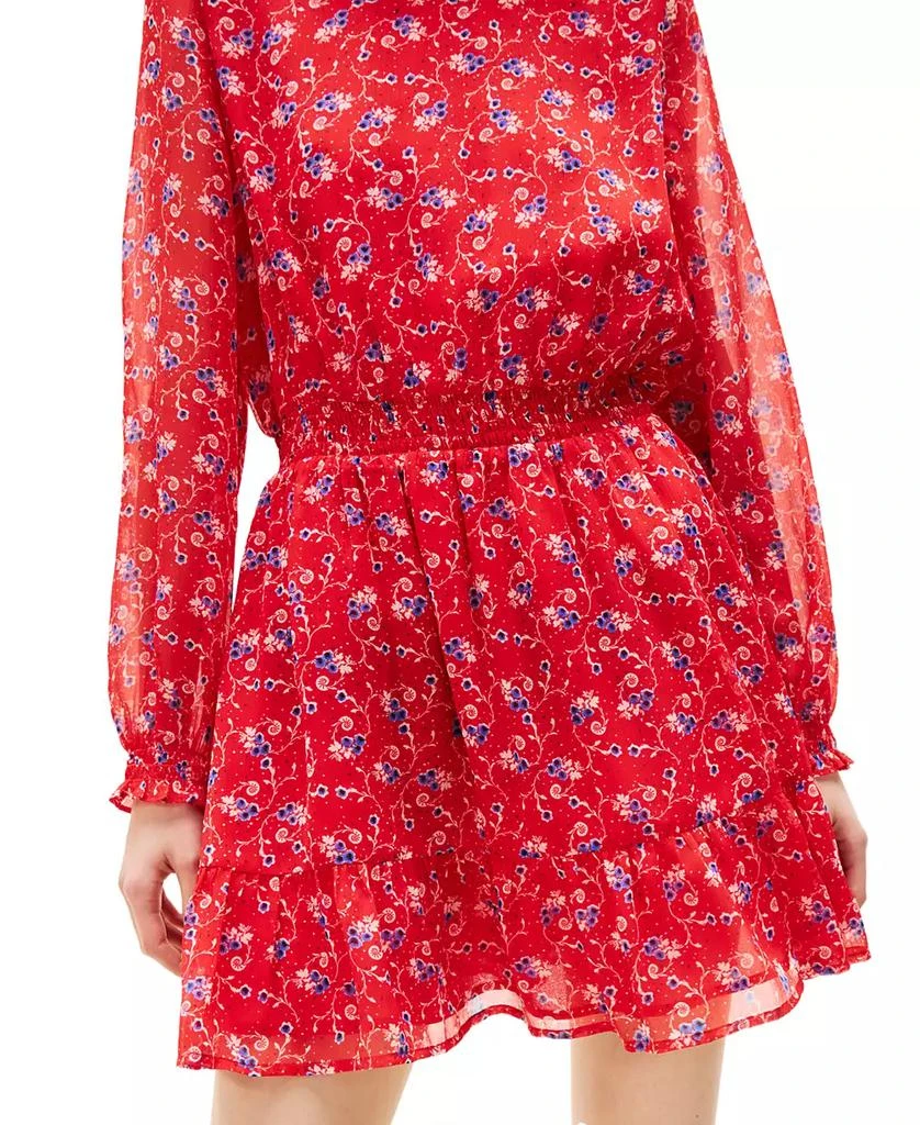 Tommy Jeans Women's Floral Chiffon Mini Dress 3