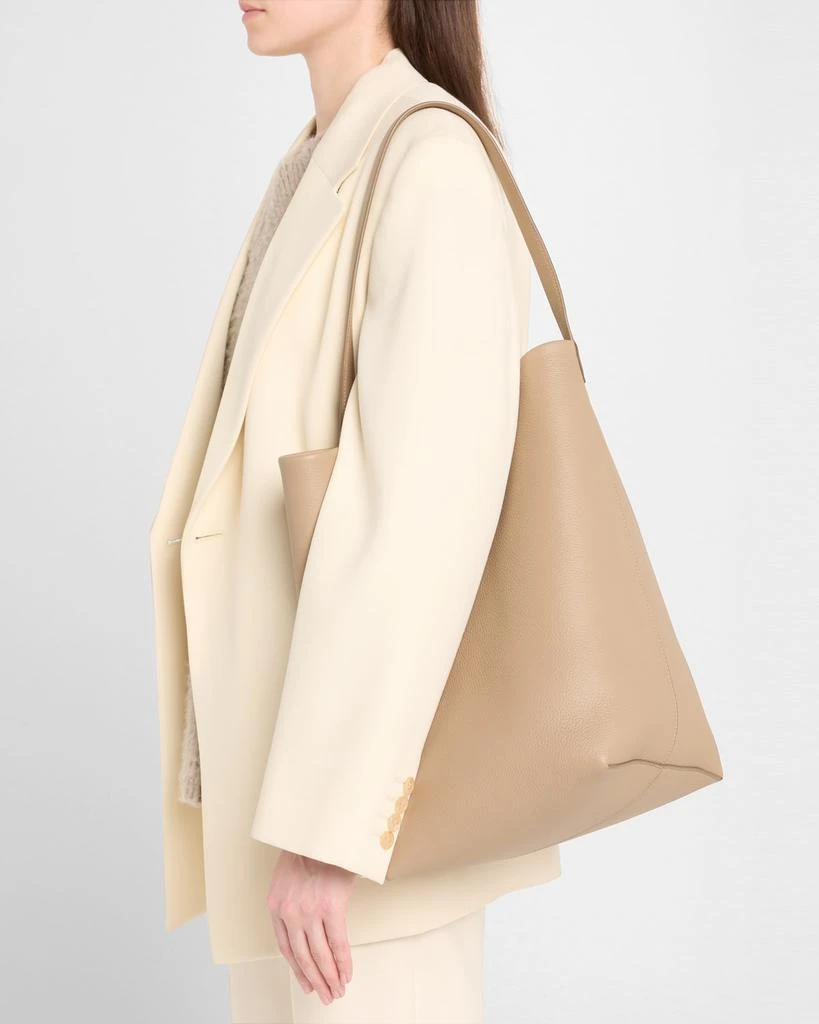 The Row N/S Park Tote Large in Lux Grained Calfksin 3