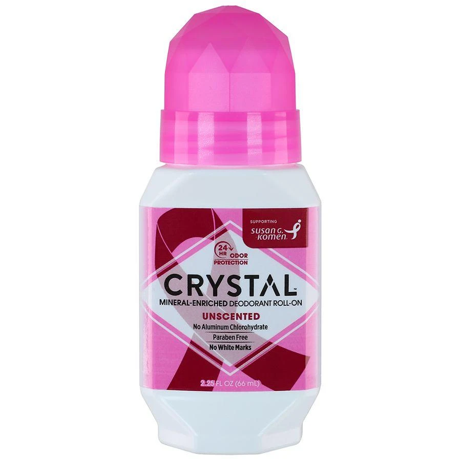 Crystal Mineral Enriched Deodorant Roll-On Unscented