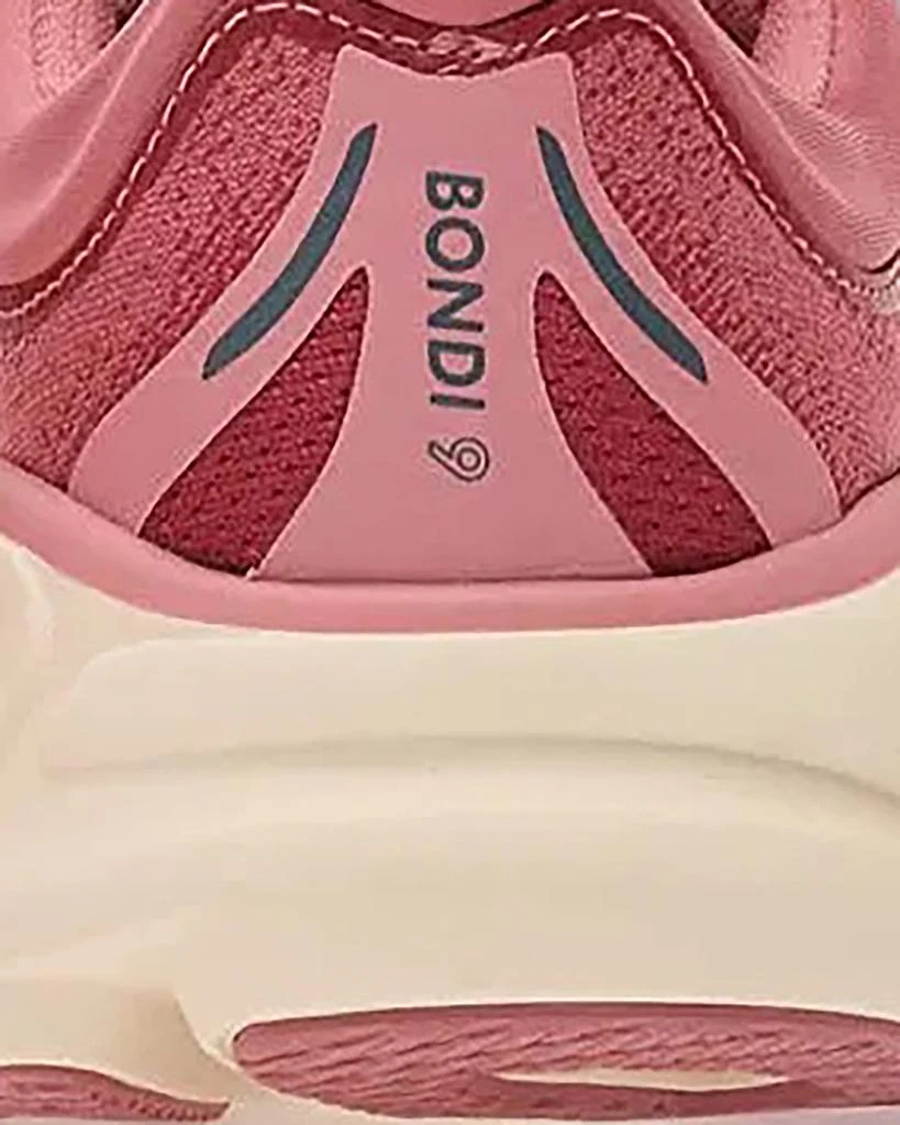 Hoka One One Bondi 9 Sneakers in Lingonberry Cranberry 3