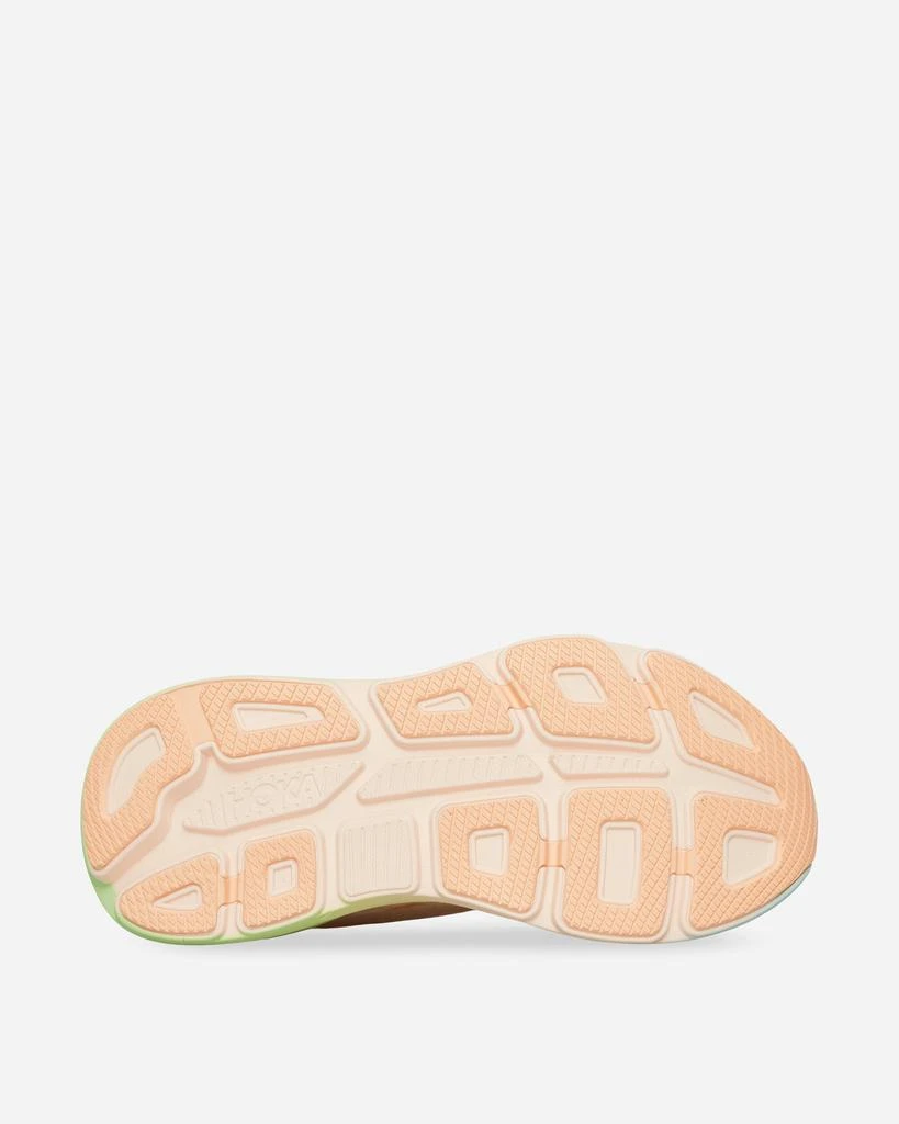 Hoka One One Men's Bondi 9 Sneakers Frost / Pale Tangerine 5