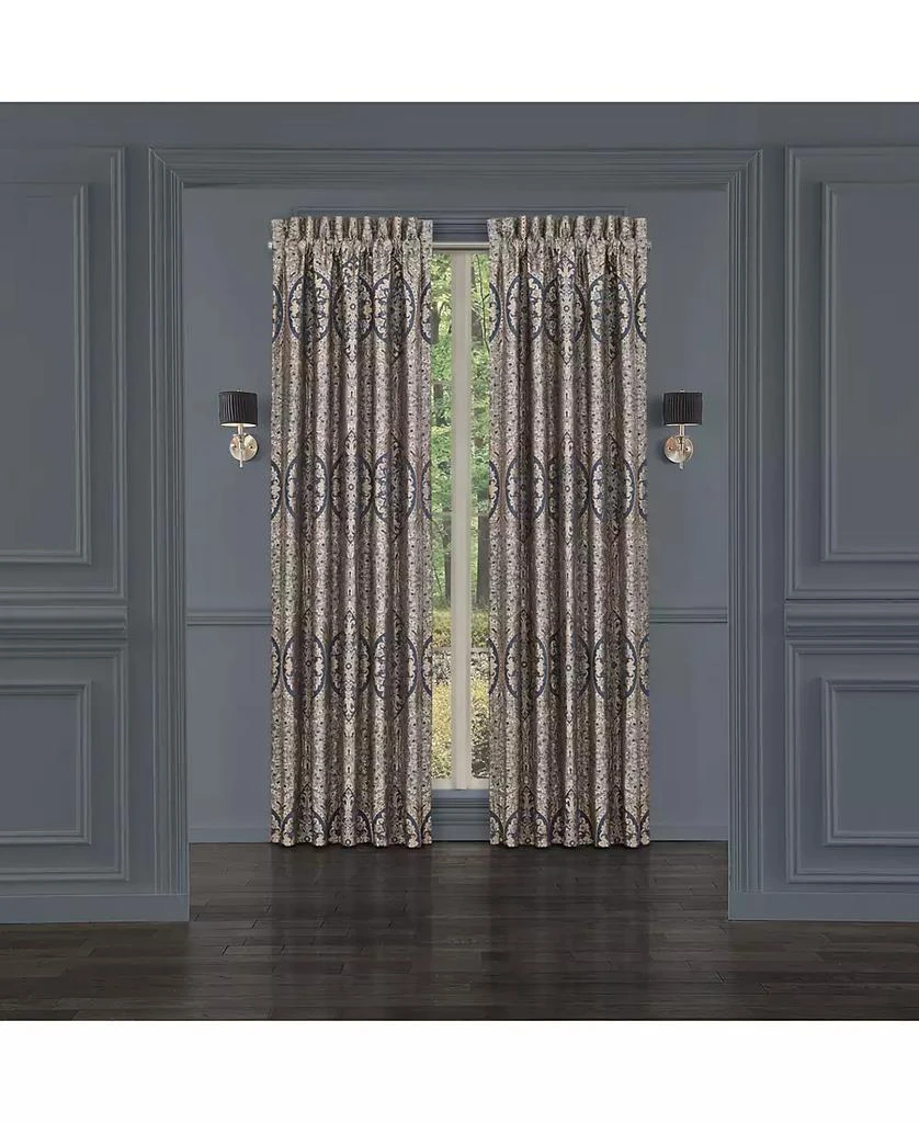 J Queen New York Botticelli Waterfall Window Valance, 49" x 33" 2