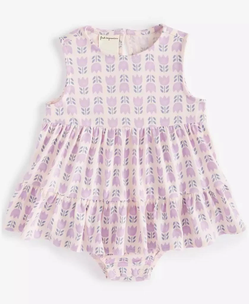 First Impressions Baby Girls Tulip Stripe Sunsuit, Created for Macy's 1