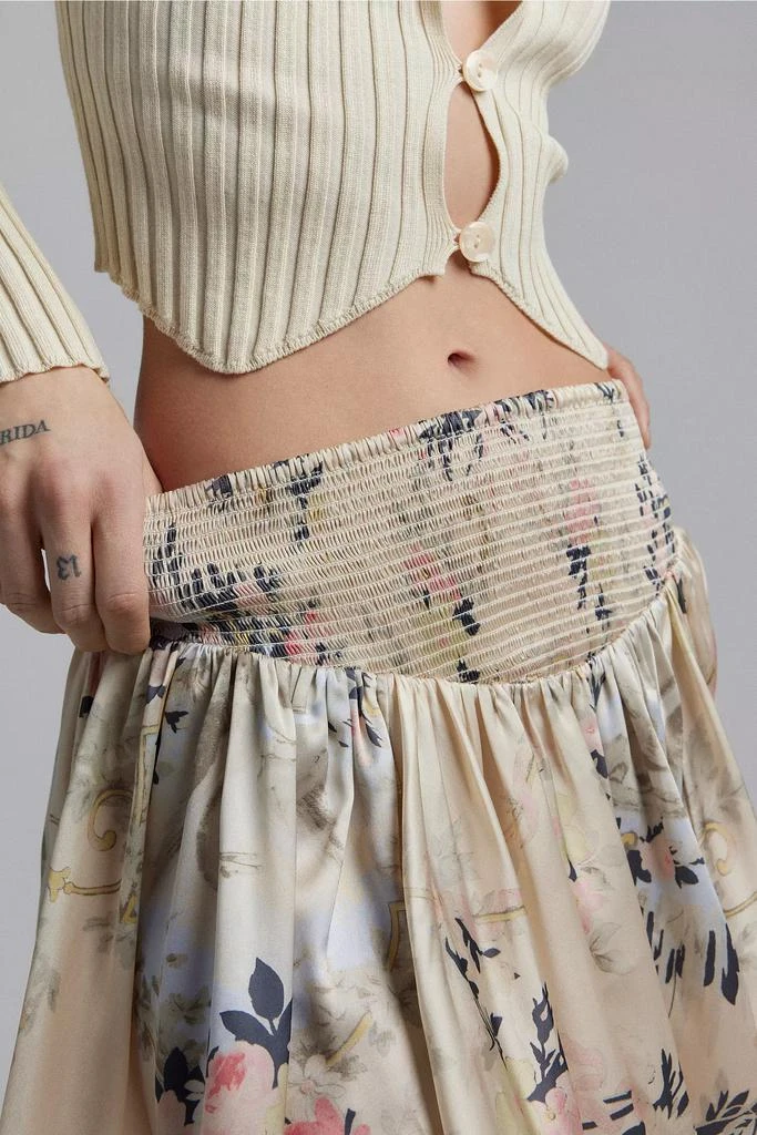 Kimchi Blue Kimchi Blue Eliza Satin Drop Waist Mini Skirt 3