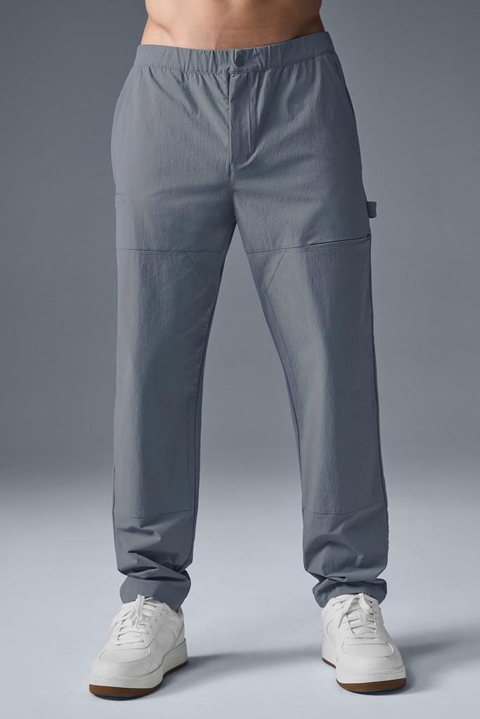 Alo Co-Op Carpenter Track Pant - Steel Grey