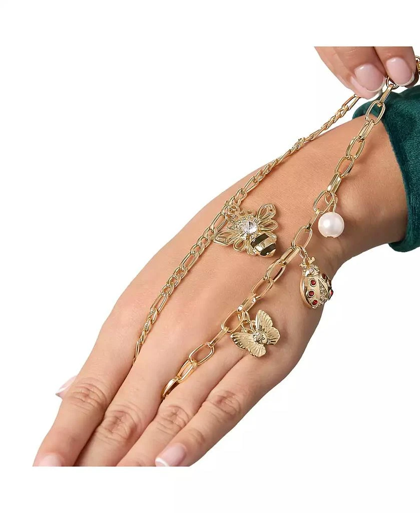 Juicy Couture Charm Bracelet Duo - Ladybug 
Bee - Gold Tone 3