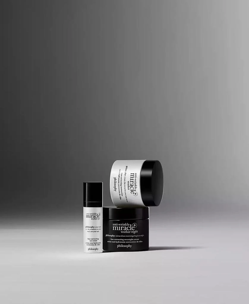philosophy Anti-Wrinkle Miracle Worker+ Line-Correcting Eye Cream, 0.5-oz. 5