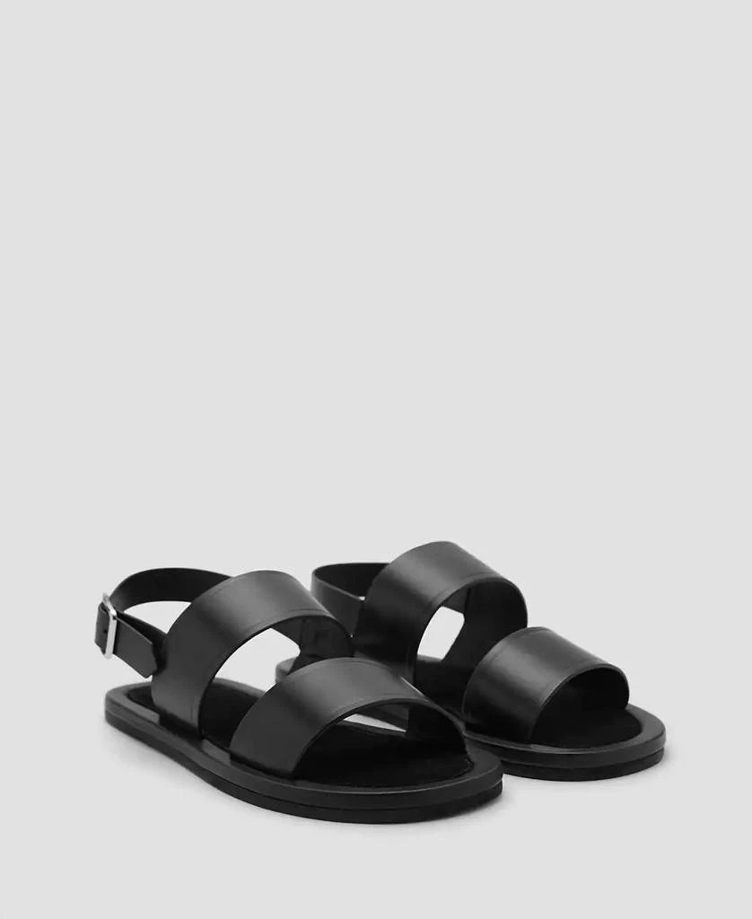 Mango Men's Leather Strap Sandals 1