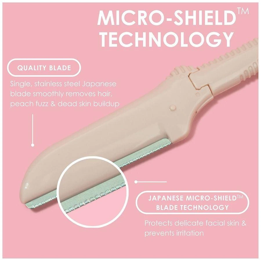 Japonesque Precision Dermaplaner Facial Razors With Skin Guard 2