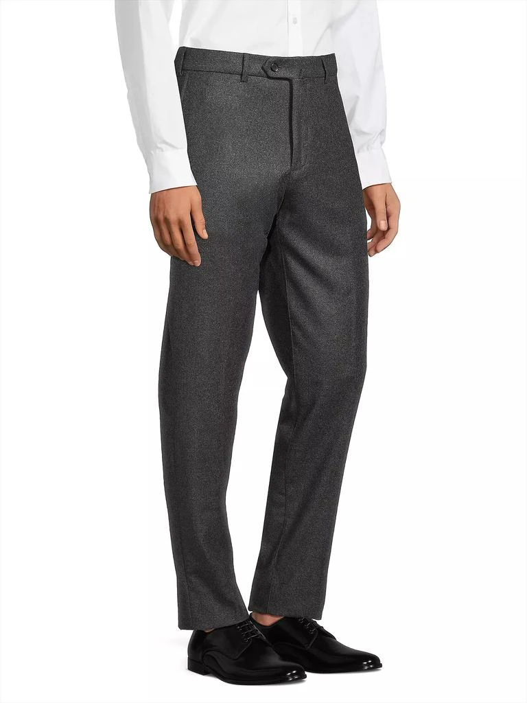 Loro Piana Carlo Flannel Wool-Cashmere Trousers 4