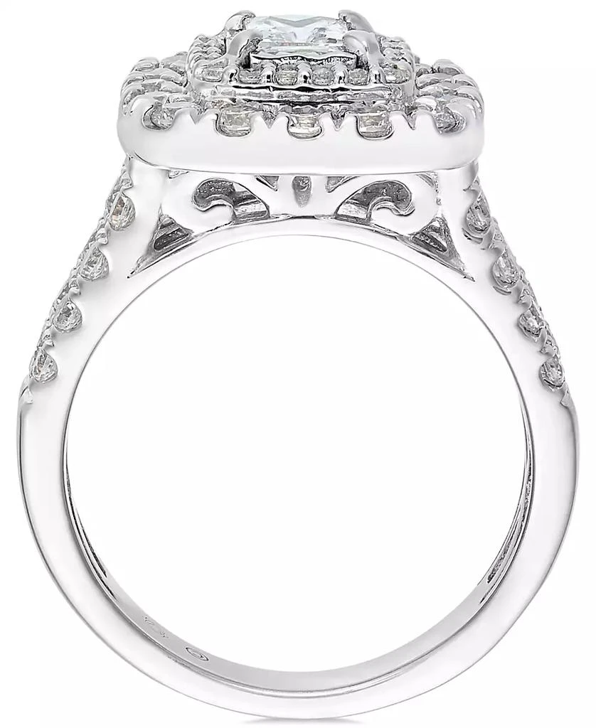Macy
s Diamond Princess Halo Bridal Set Ring (1-1/2 ct. t.w.) in 14k White Gold 2