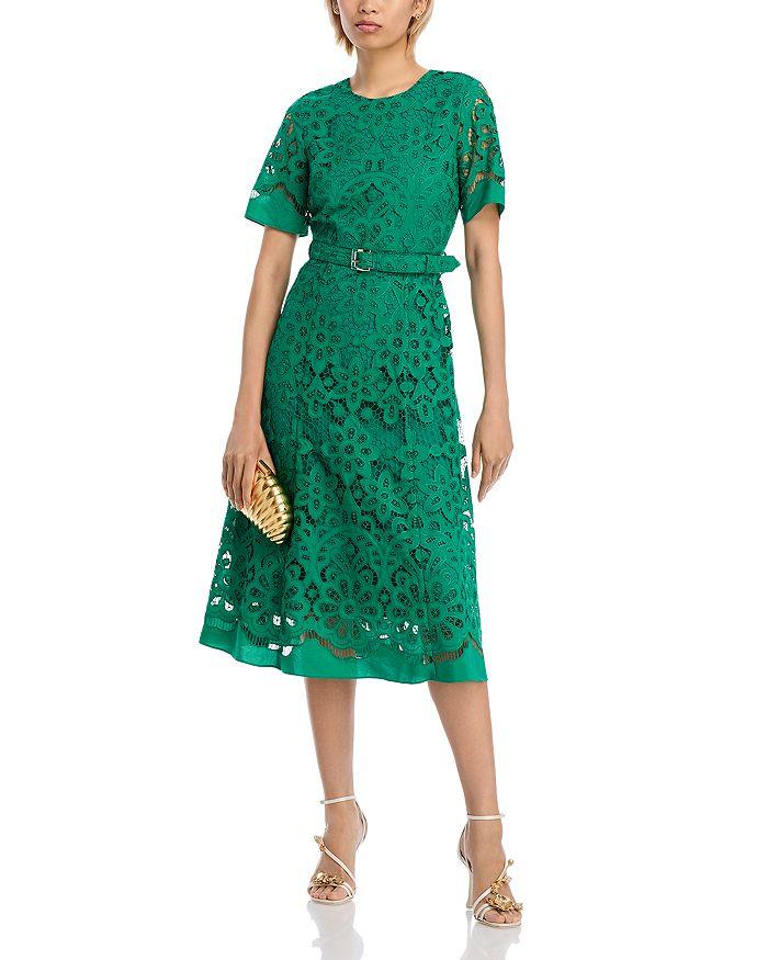 Tahari The Gaia Lace Dress