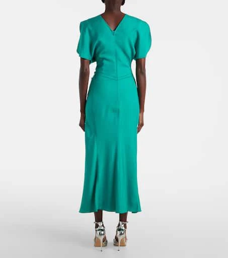 Victoria Beckham Gathered midi dress 3