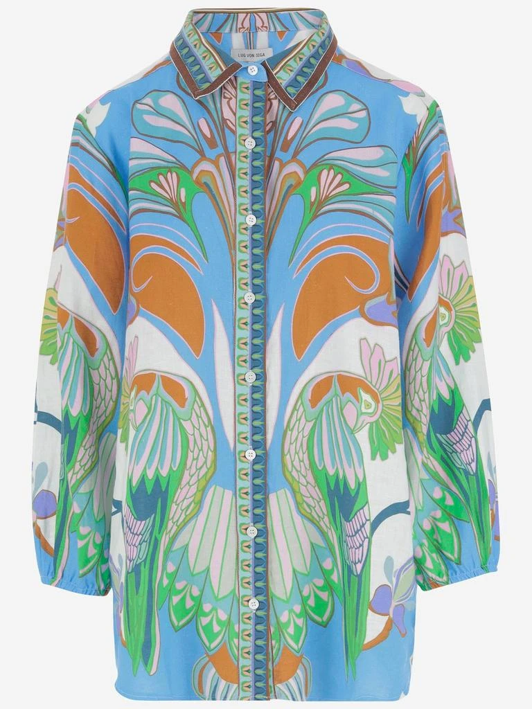 LUG VON SIGA Lug Von Siga Printed Blouse 1