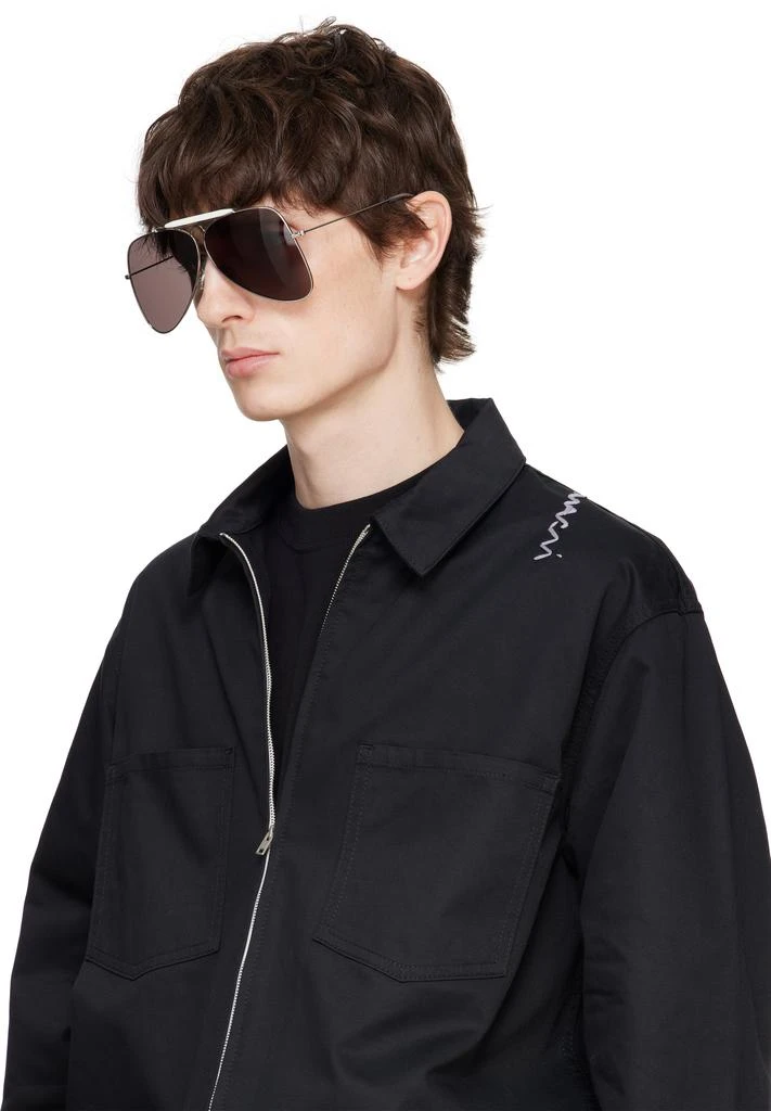 Marni Silver Show Pilot Sunglasses 4