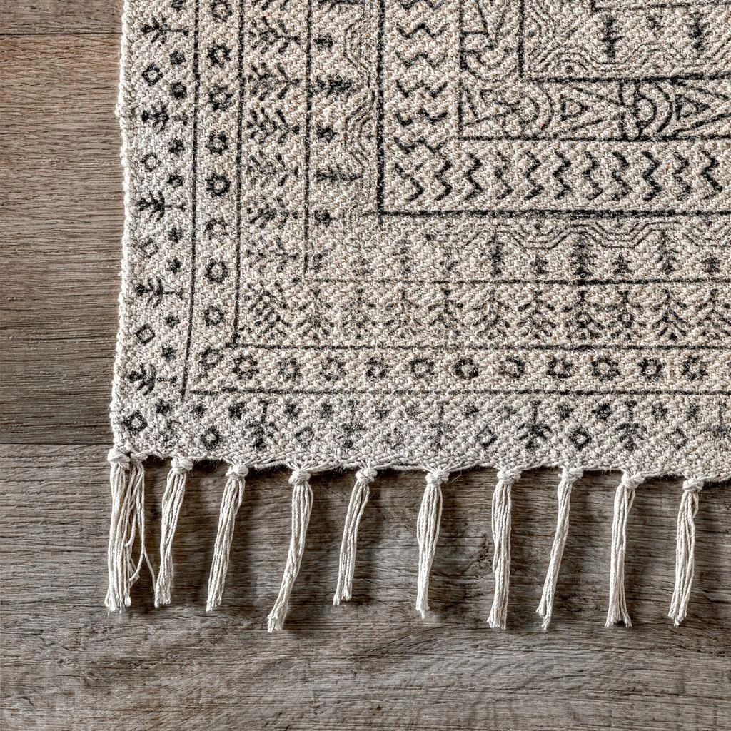 nuLOOM Flatweave Rita Moroccan Trellis Area Rug 4
