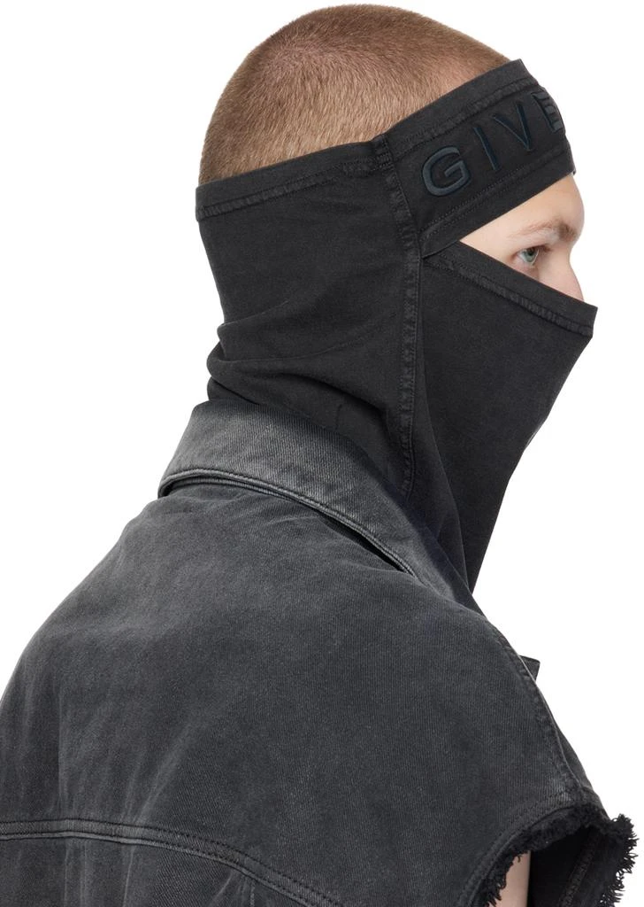 Givenchy Black Embroidered Balaclava 3