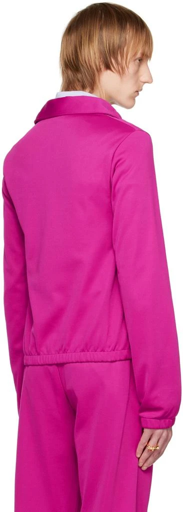 Acne Studios Pink Embroidered Track Jacket 3